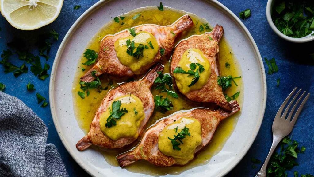 Dove Piccata with Lemon-Caper Sauce - Recipe