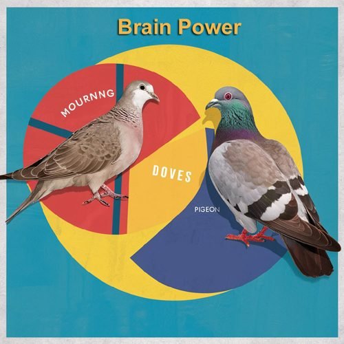 Brain Power-Of doves and pigeon