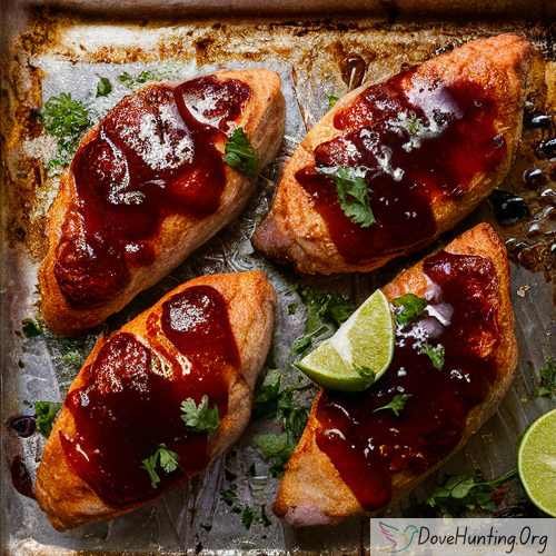 Spicy Chipotle-Marinated Baked Dove