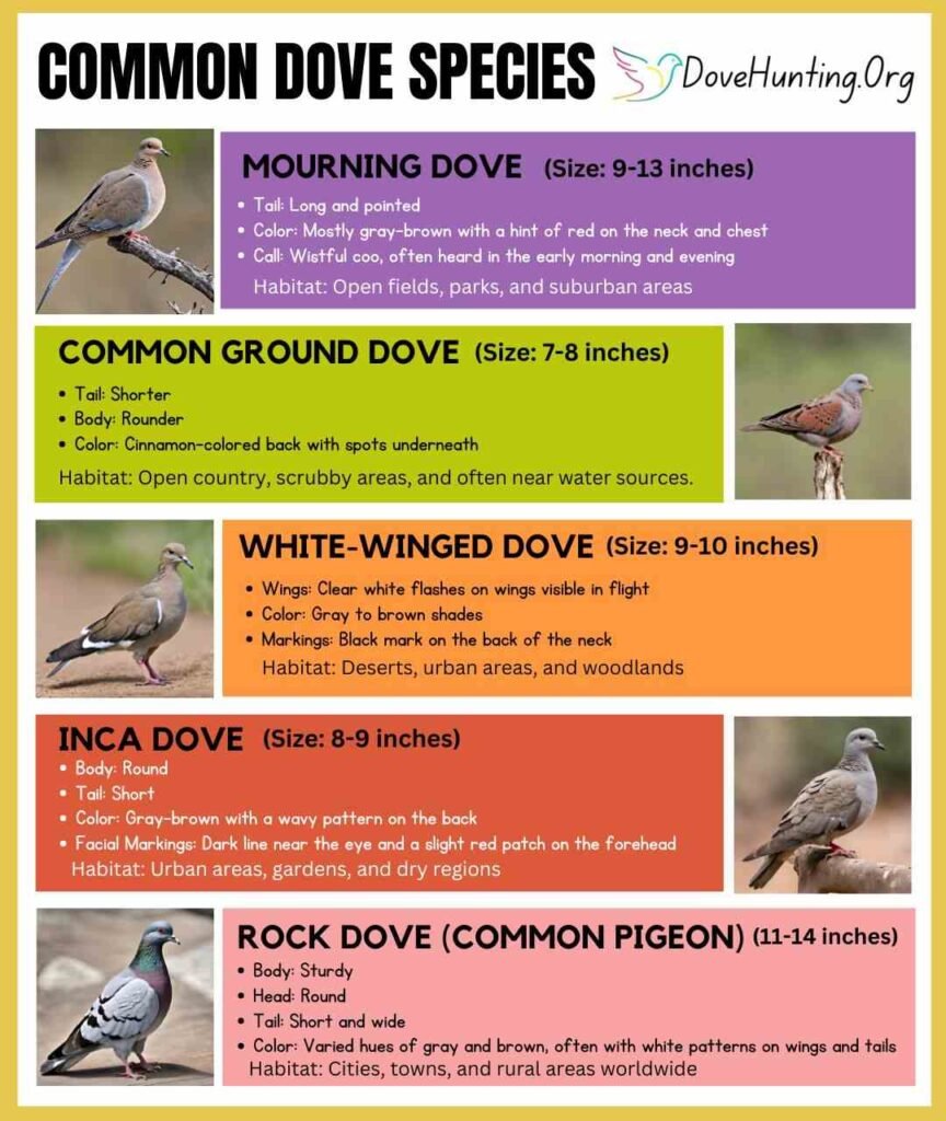 Identifying Different Type of Doves in Your Region: A Quick Guide